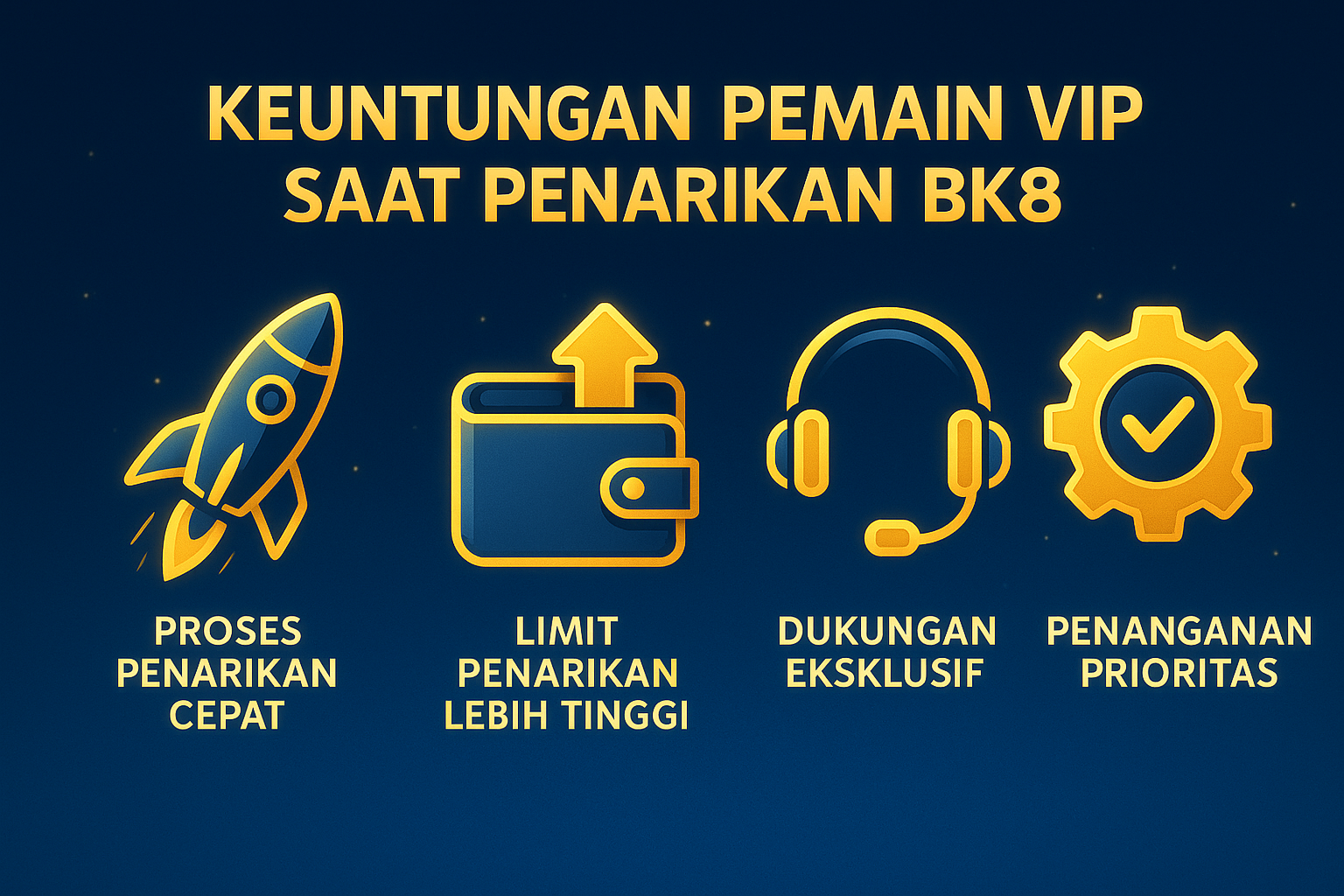 Keuntungan Pemain VIP Saat Melakukan Penarikan BK8