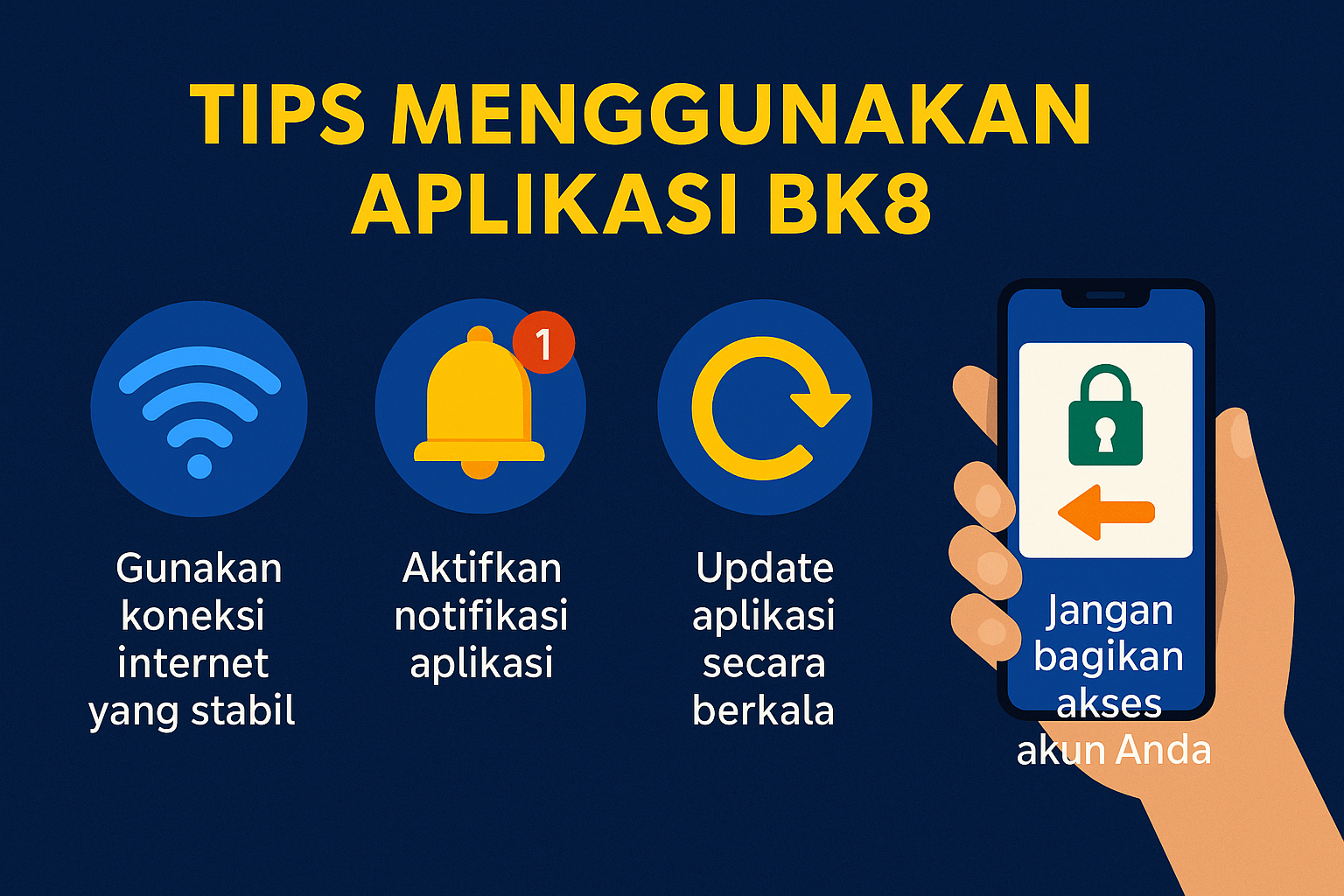 Tips Menggunakan Aplikasi BK8 Secara Optimal